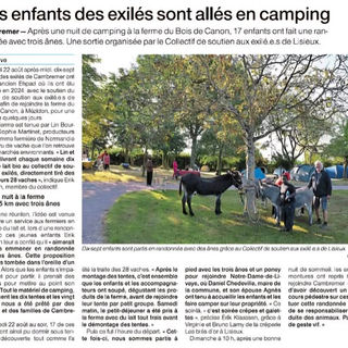 Sortie camping avec les enfants